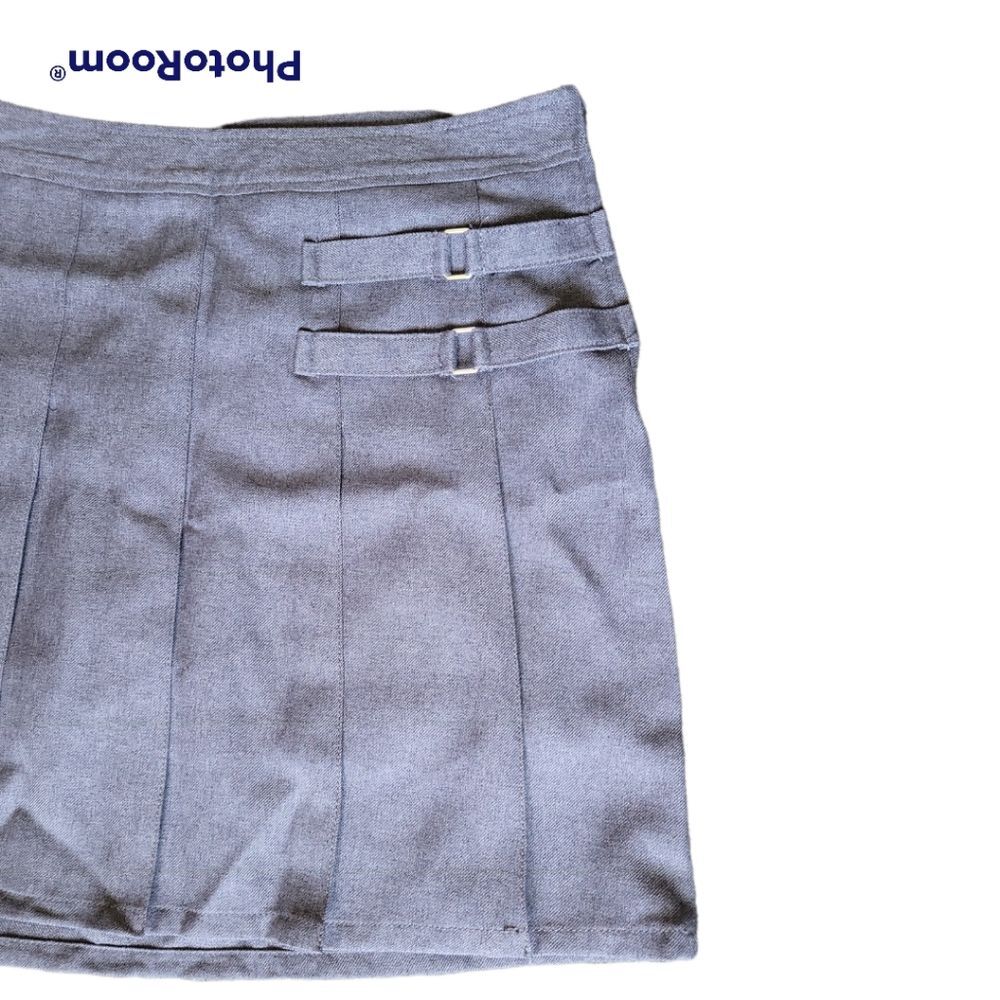 FRENCH TOAST 14 1/2 PLUS GRAY PLEATED SKORT - 14 1/2